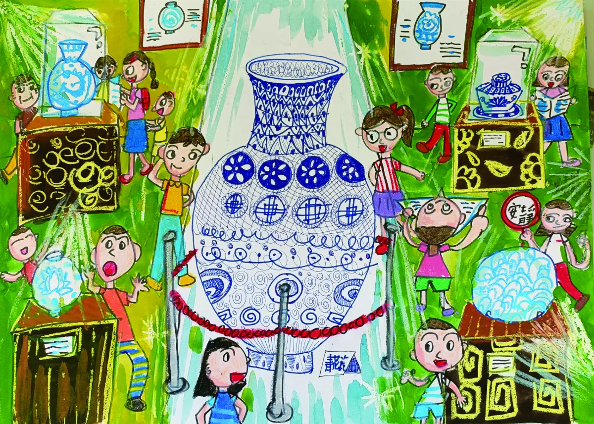 【快樂塗鴉簿】青花瓷展