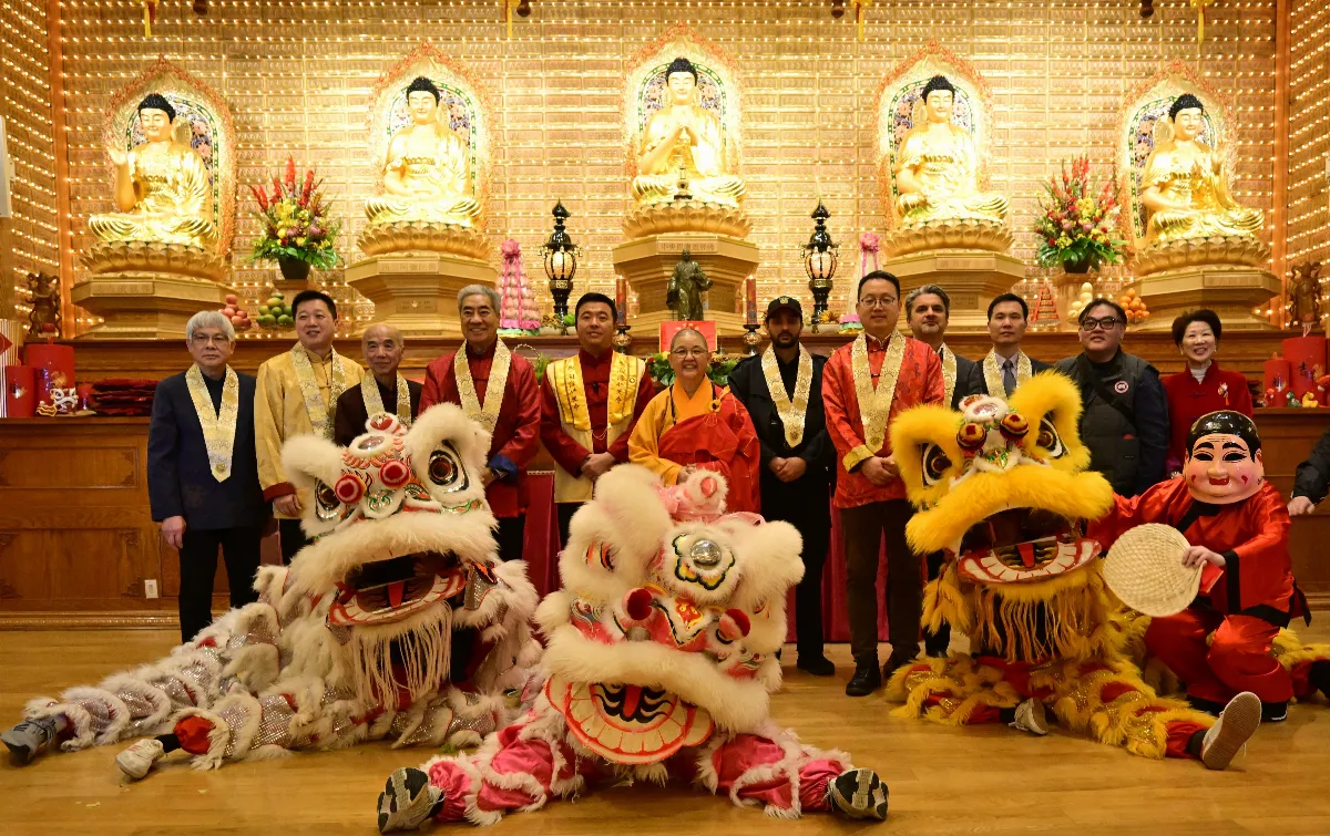 Volunteers Power Lunar New Year Celebrations at Fo Guang Shan Temple of Toronto