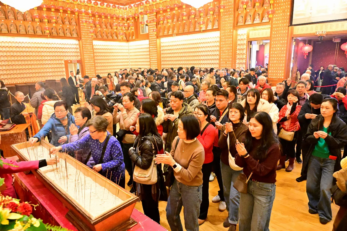 Volunteers Power Lunar New Year Celebrations at Fo Guang Shan Temple of Toronto