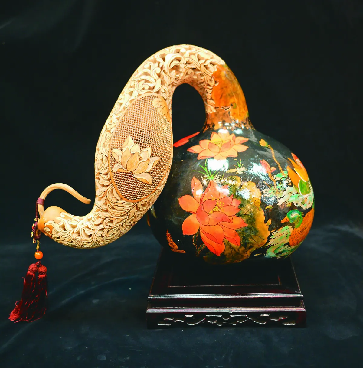 【和諧共生‧馬到成功──2026春節藝術特展】荷園白鷺