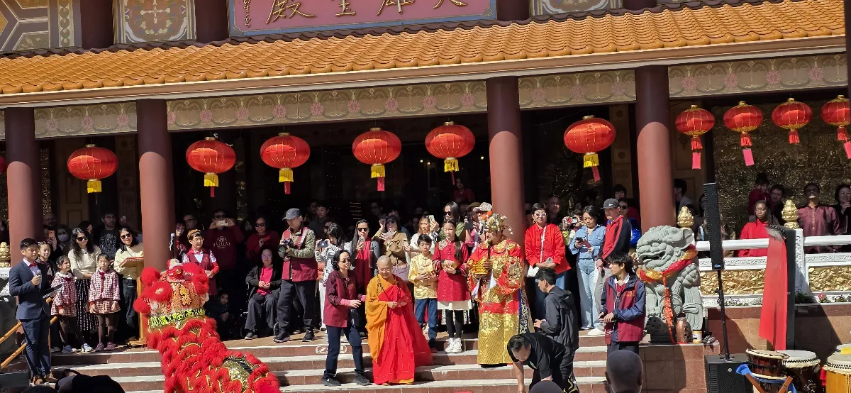 Spring Festival Cultural Harmony • A Surge of Compassion, Xiangyun Temple’s Ethnic Experience Warms Austin