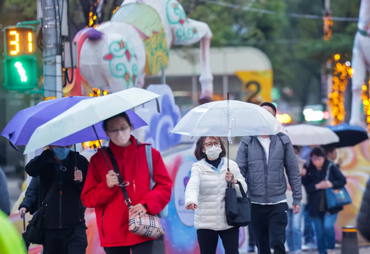 20日北東溼涼 22日起天氣漸好轉