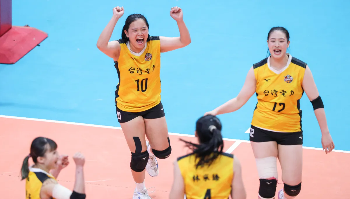 排球／企排總冠軍賽皆下克上 美津濃、台電聽牌