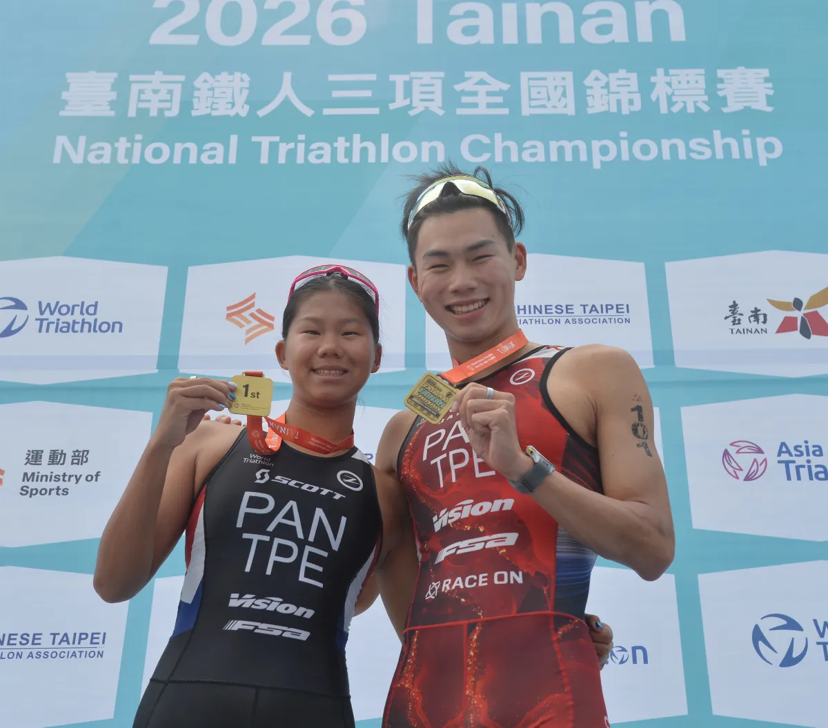 三鐵／潘子易衛冕台南全國賽 挑戰奧運三鐵第1人