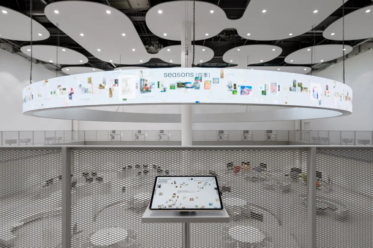 全台首創48公尺環形LED  綠美圖沉浸式漫遊洞登場