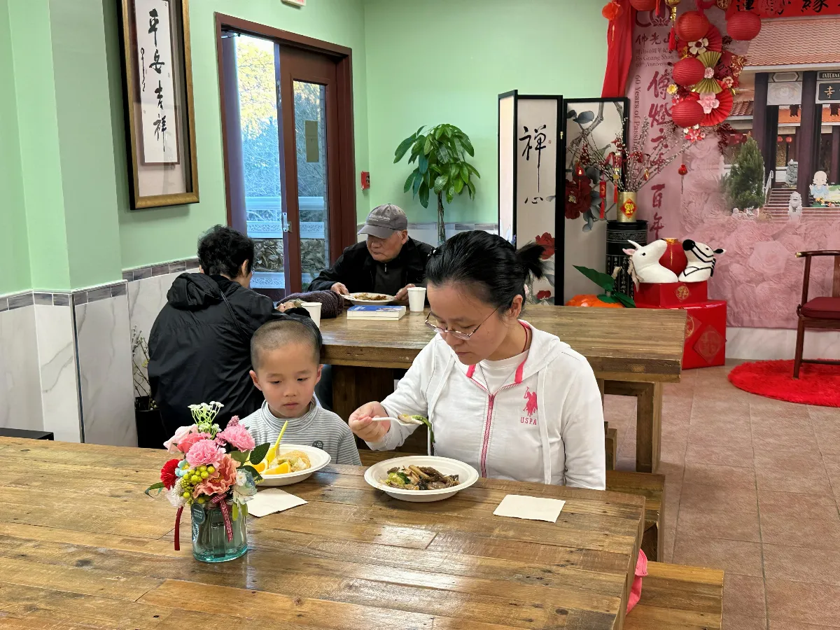 Xiang Yun Temple Community Potluck and Welcoming the Lunar New Year Together