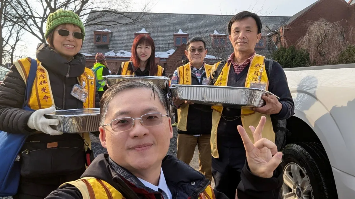108-Day Peace Walk Concludes, Washington, D.C BLIA Members Provide Meals with Love