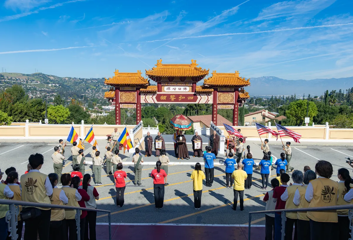 Hsi Lai Temple Enshrines Relic of Venerable Master Hsing Yun, Continuing the Dharma Lineage Across Five Continents