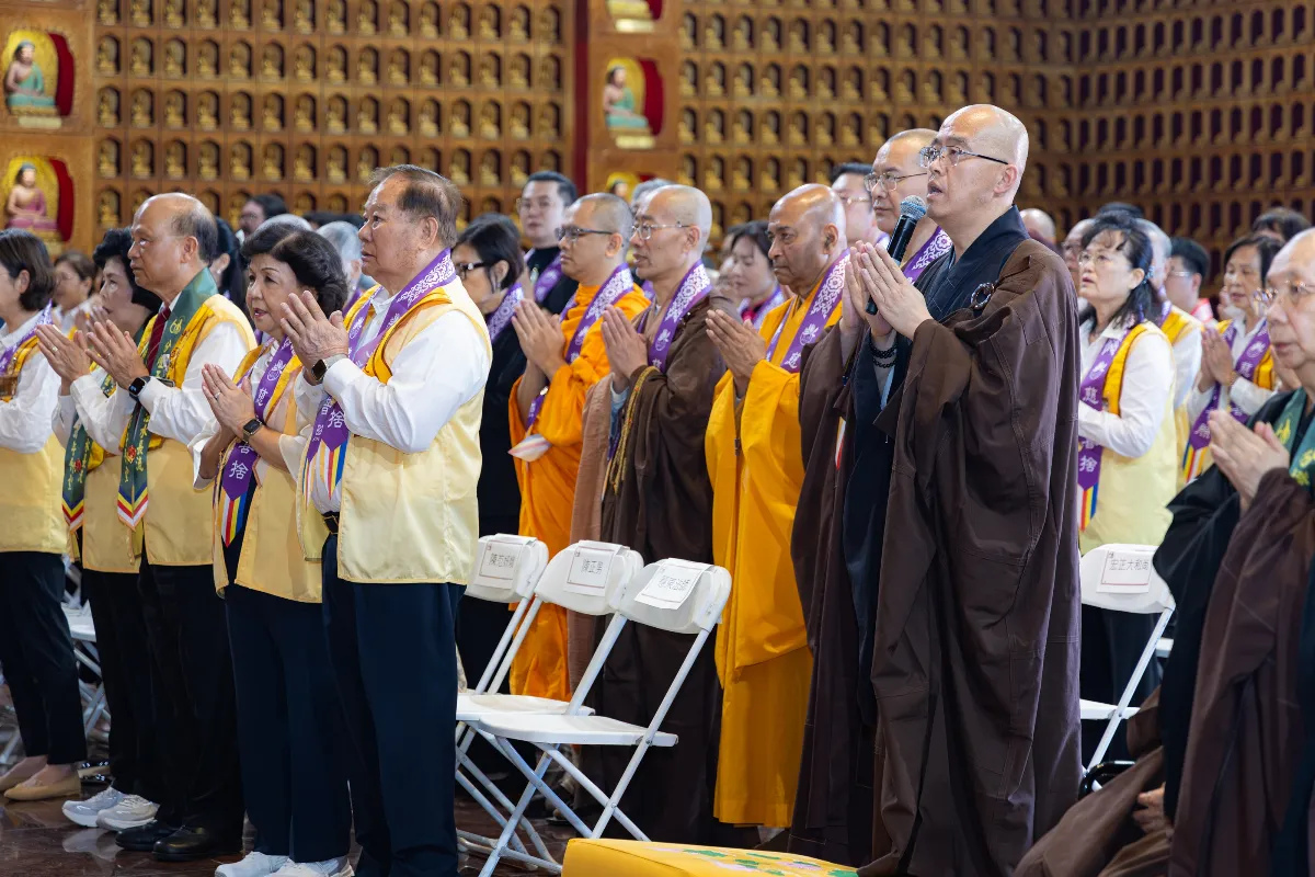 Hsi Lai Temple Enshrines Relic of Venerable Master Hsing Yun, Continuing the Dharma Lineage Across Five Continents