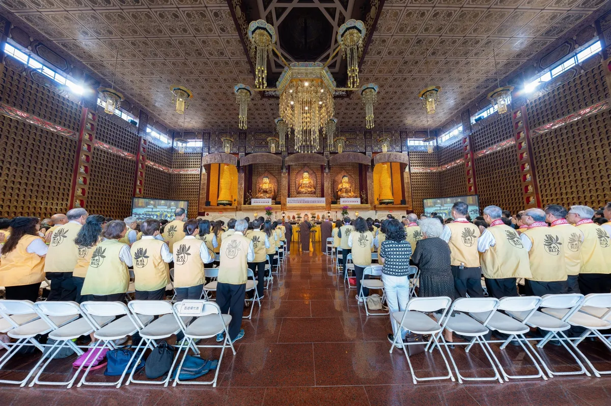Hsi Lai Temple Enshrines Relic of Venerable Master Hsing Yun, Continuing the Dharma Lineage Across Five Continents