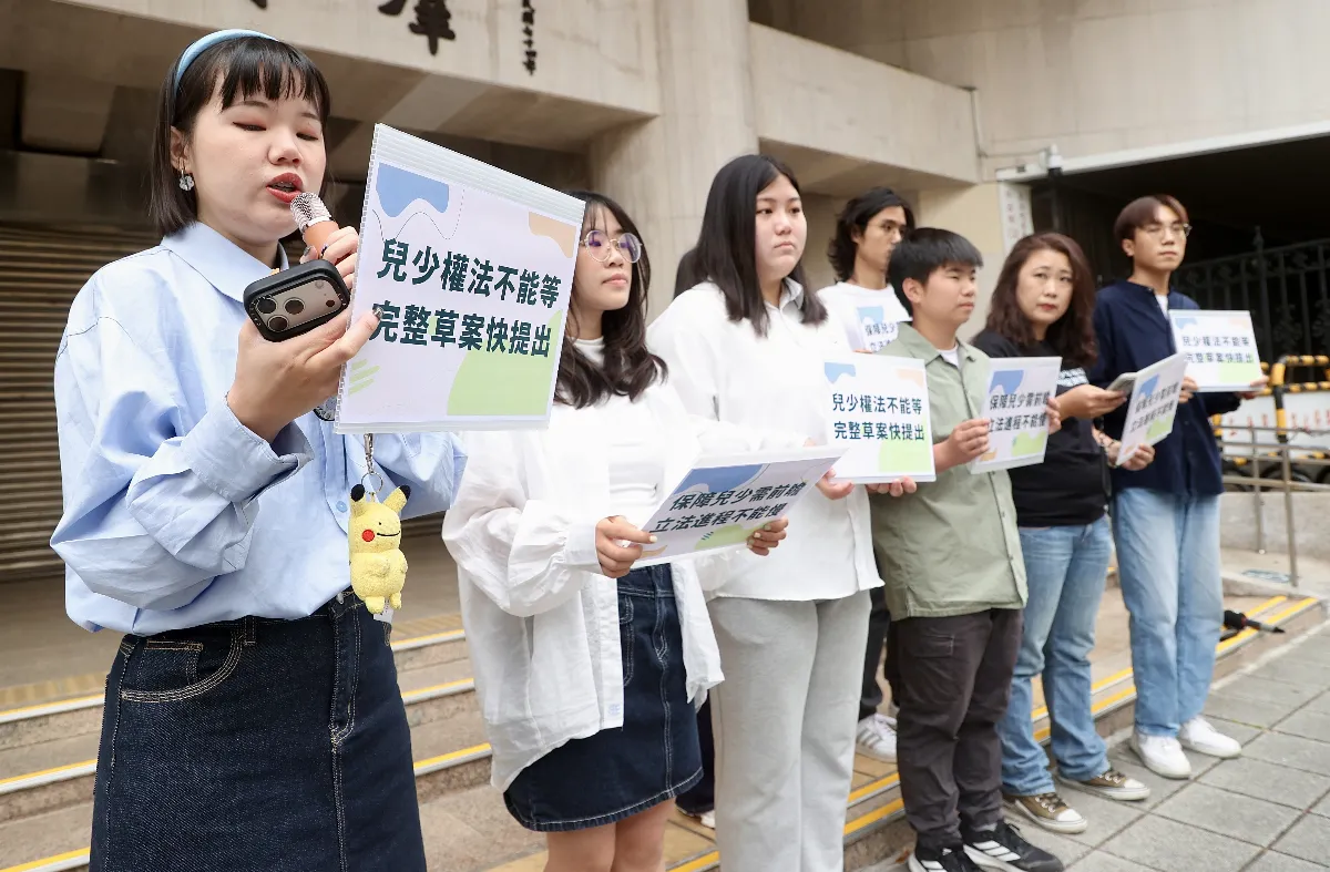 青年團體籲速修兒少權法 衛福部：4月預告新版修正草案