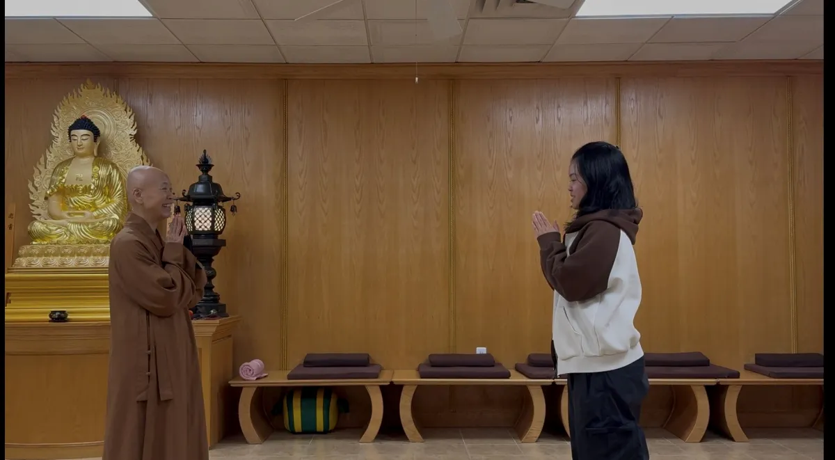 Austin Xiangyun Temple “A Date with the Venerable” Promotes the Three Acts of Goodness Spirit