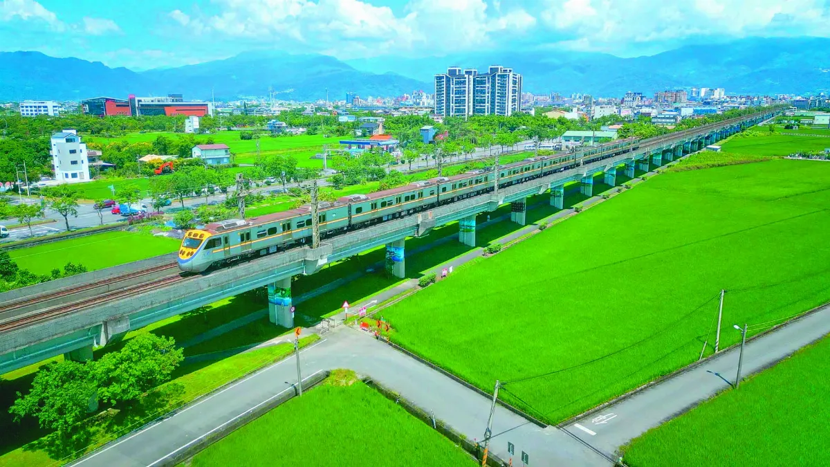 宜蘭至羅東鐵路高架化  消除9平交道4陸橋