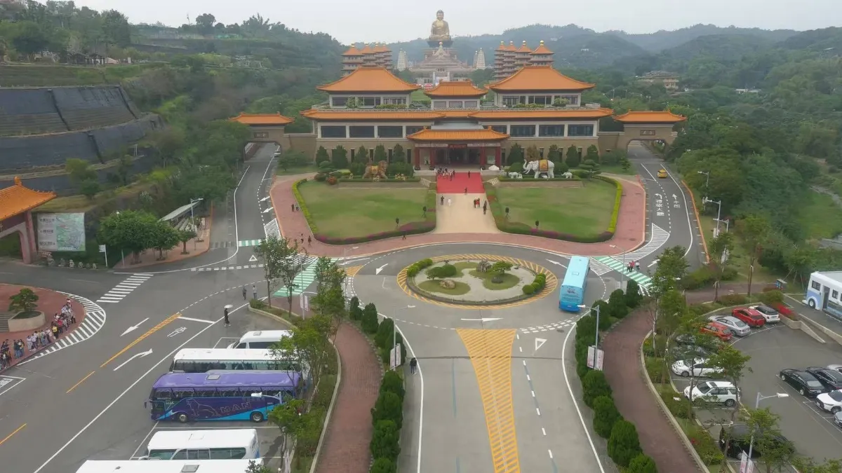 看見安全與風景！ 佛陀紀念館打造人本交通宗教園區
