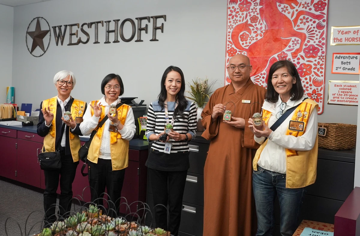 BLIA Los Angeles Distributes “Three Acts of Goodness” Succulents to Elementary Schools