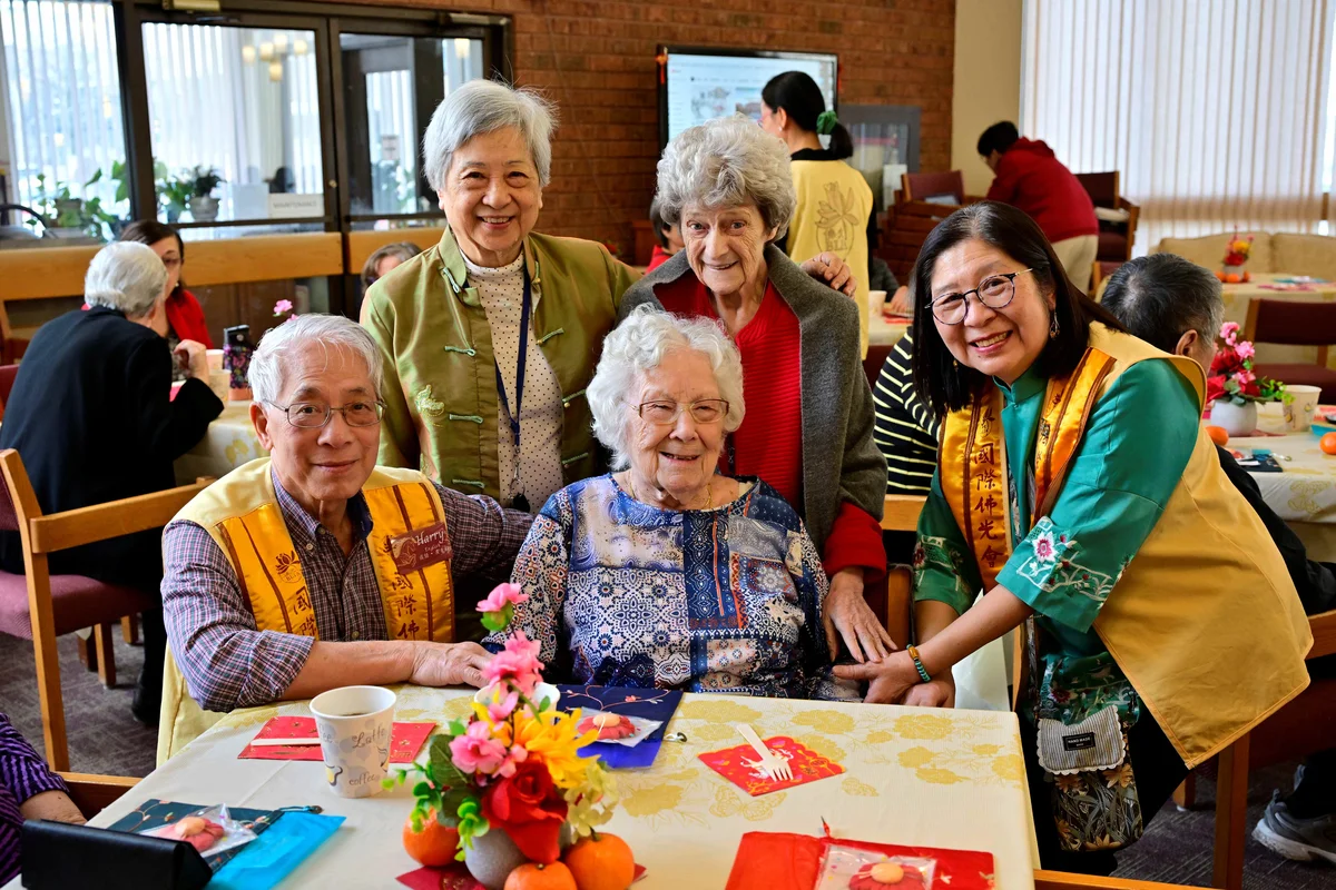 Buddha’s Light Youth Bring Lion Dance and Lunar New Year Cheer to Toronto Seniors