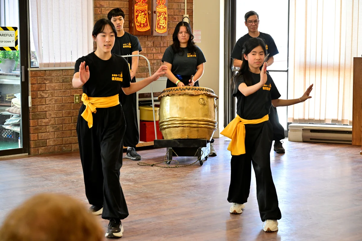 Buddha’s Light Youth Bring Lion Dance and Lunar New Year Cheer to Toronto Seniors