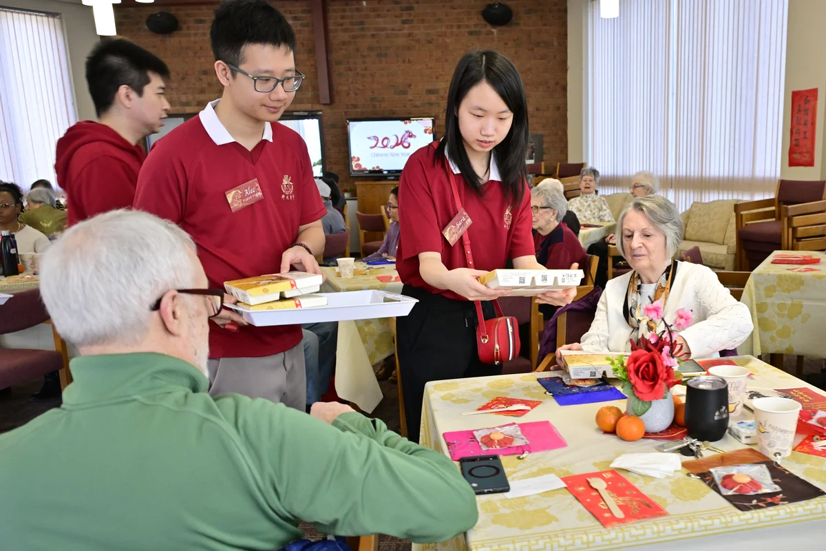 Buddha’s Light Youth Bring Lion Dance and Lunar New Year Cheer to Toronto Seniors