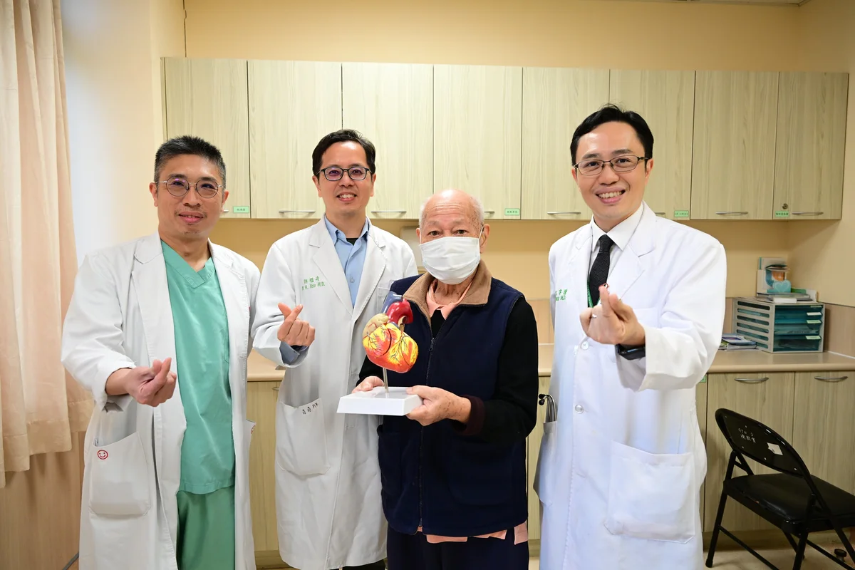 重度瓣膜狹窄險奪命 TAVI助8旬翁重生