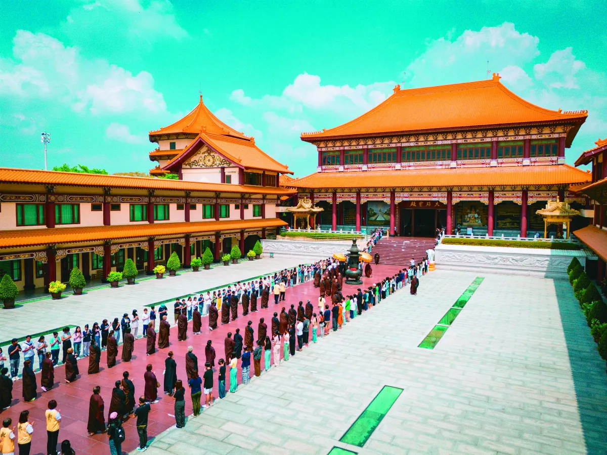 星雲大師靈骨分燈泰國 化益世人