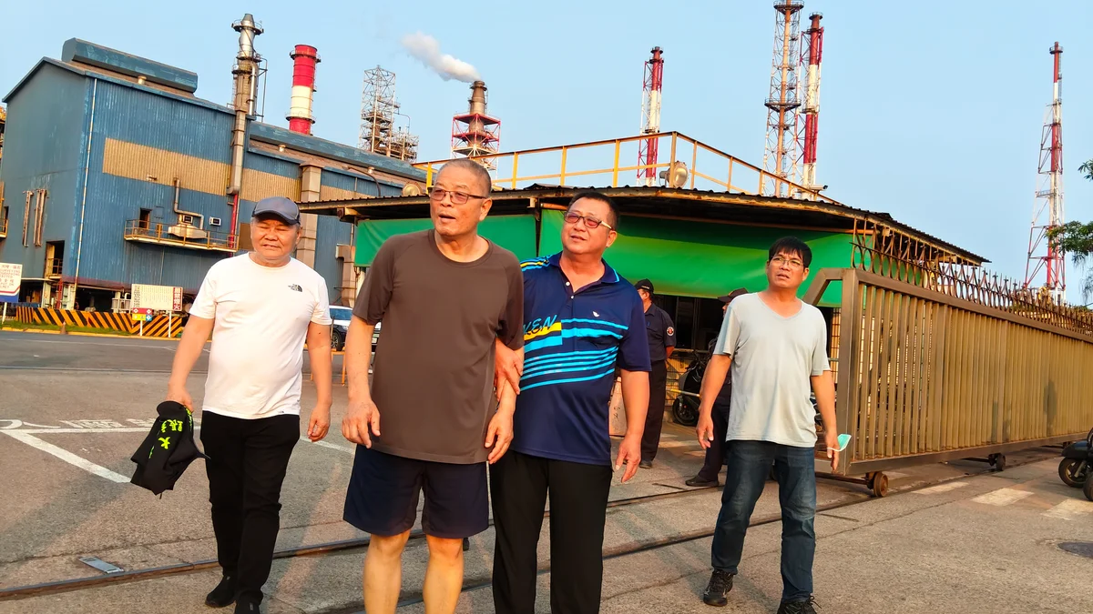 中油大林廠媒裂工場火警 周邊里長要求工安要更用心