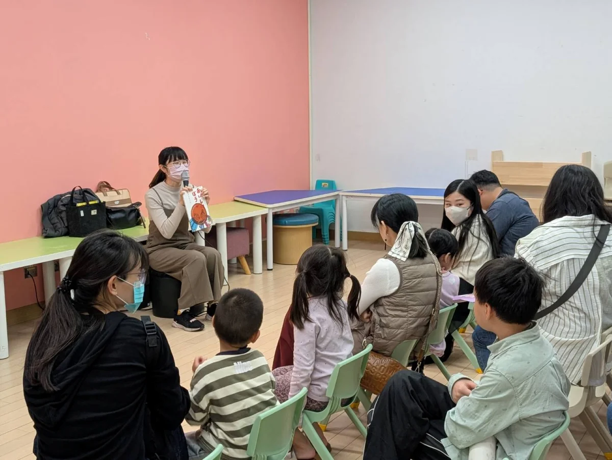 6圖書館設家庭樂學基地 打造親子共學新據點
