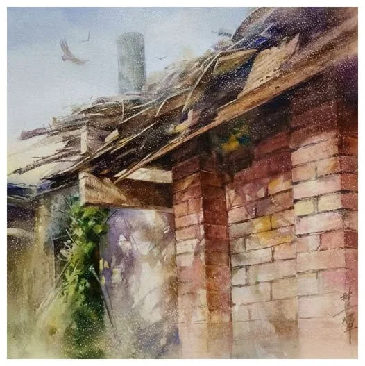 林世輝水彩展「時光・印記」亮相　31作品捕捉對時間感知