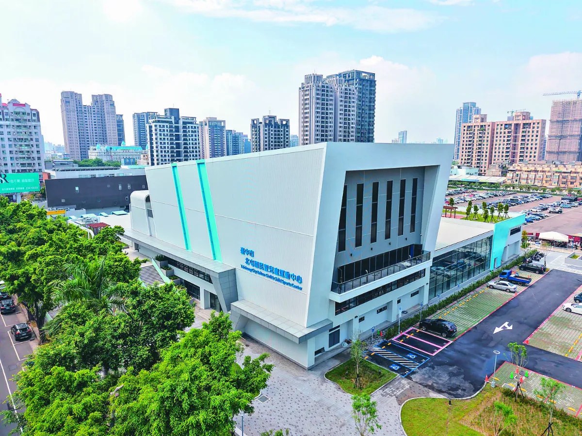台中3運動館今年啟用 有標準滑冰場