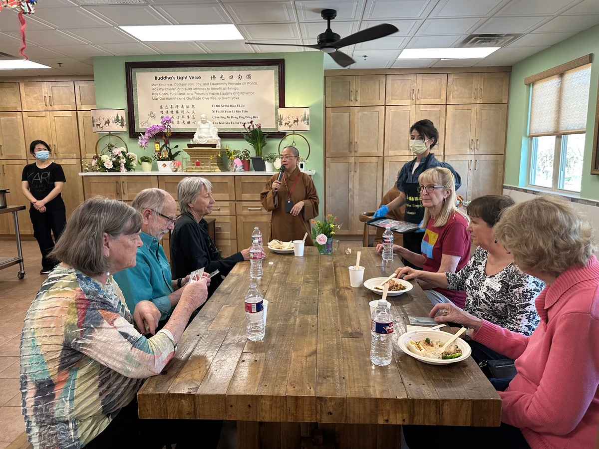 UT OLLI Visits Xiangyun Temple Again, A Day of Buddhist Cultural Experience Through Images, Meditation, and Guided Tours