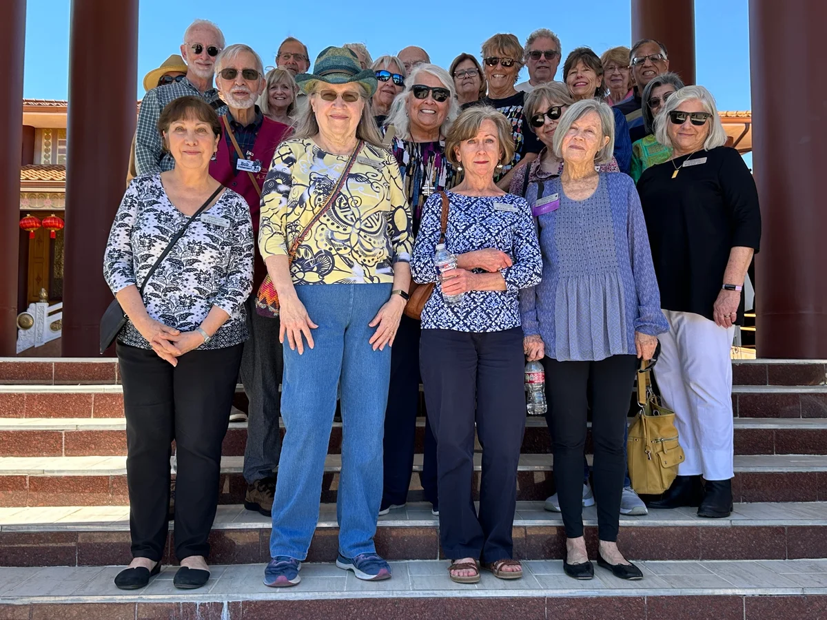 UT OLLI Visits Xiangyun Temple Again, A Day of Buddhist Cultural Experience Through Images, Meditation, and Guided Tours