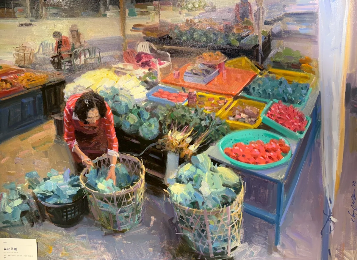 市井日常入畫 陳臻寫實映照庶民百態人生