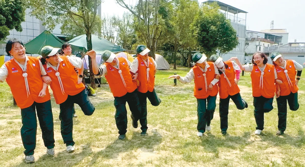 佛光童軍扎根 首屆稚齡童軍服務員木章訓練