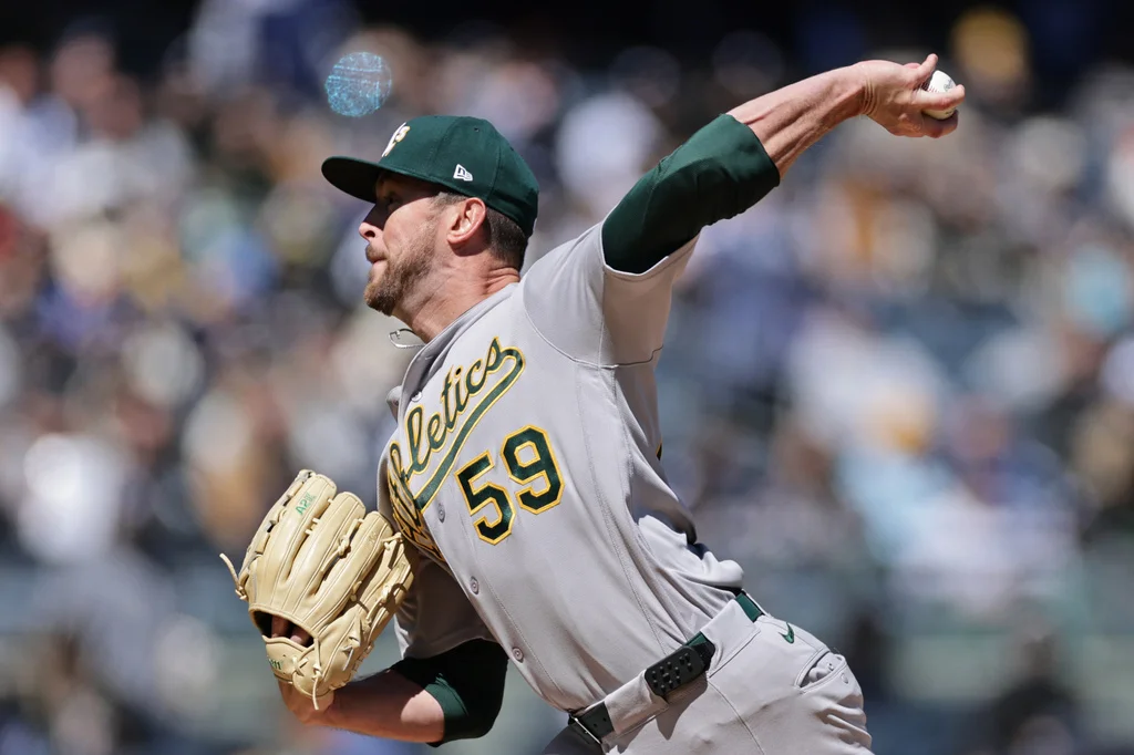 MLB／徹底封鎖洋基 運動家左投不知處在無安打狀態