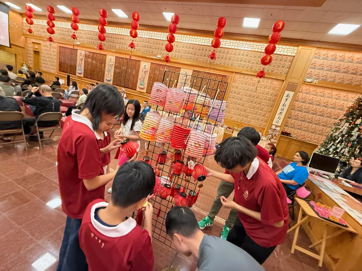 Xiangyun Temple Lantern Festival Community Banquet & Celebration — Lanterns Illuminate the Heart · A Gathering of Good Affinities