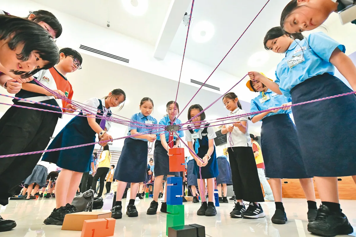 新馬寺領袖培訓營 小學生奮起飛揚