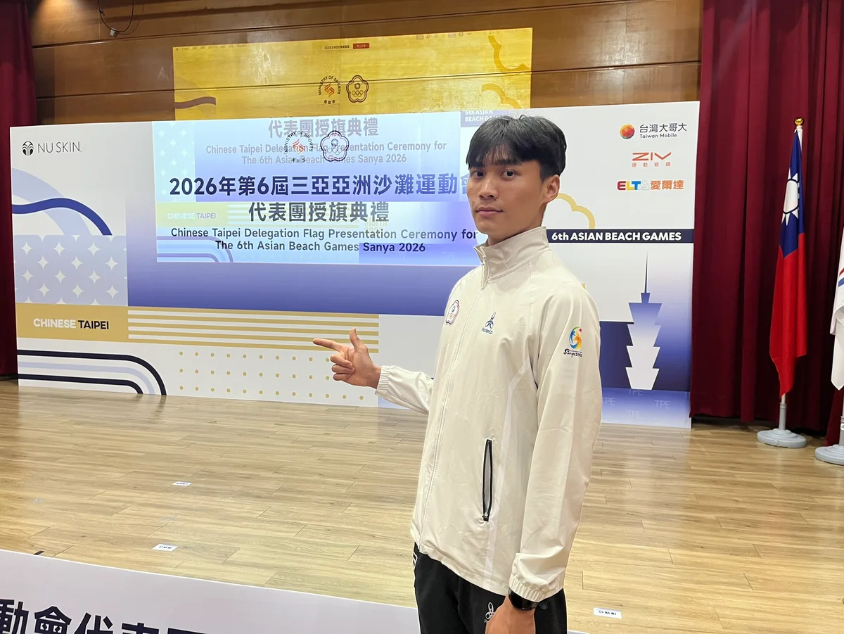 體壇／亞沙運首派田徑 跳將葉柏廷體驗神祕場地