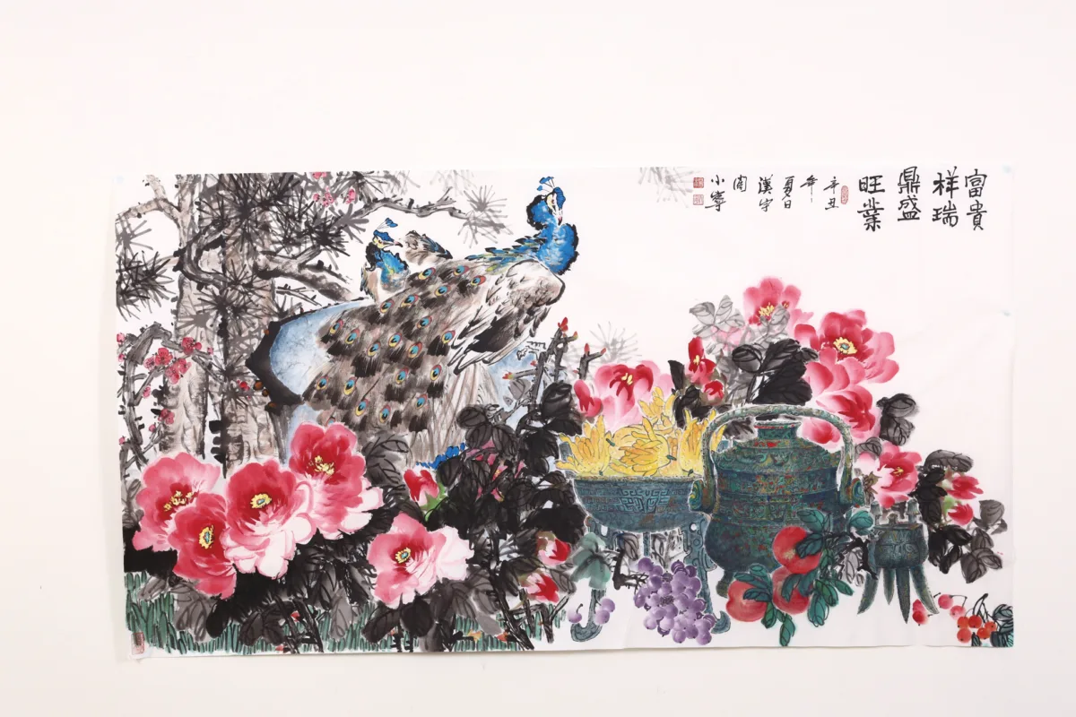 【筆韻生春──楊小寧國畫展】走向陽光 活出春天