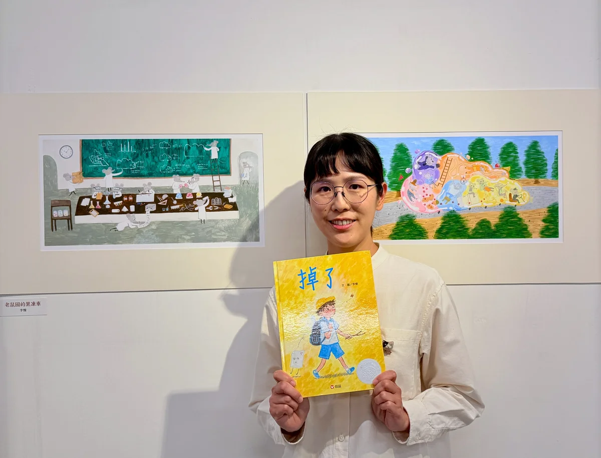 家人支持創作路 全職媽媽李慢奪信誼幼兒文學獎首獎