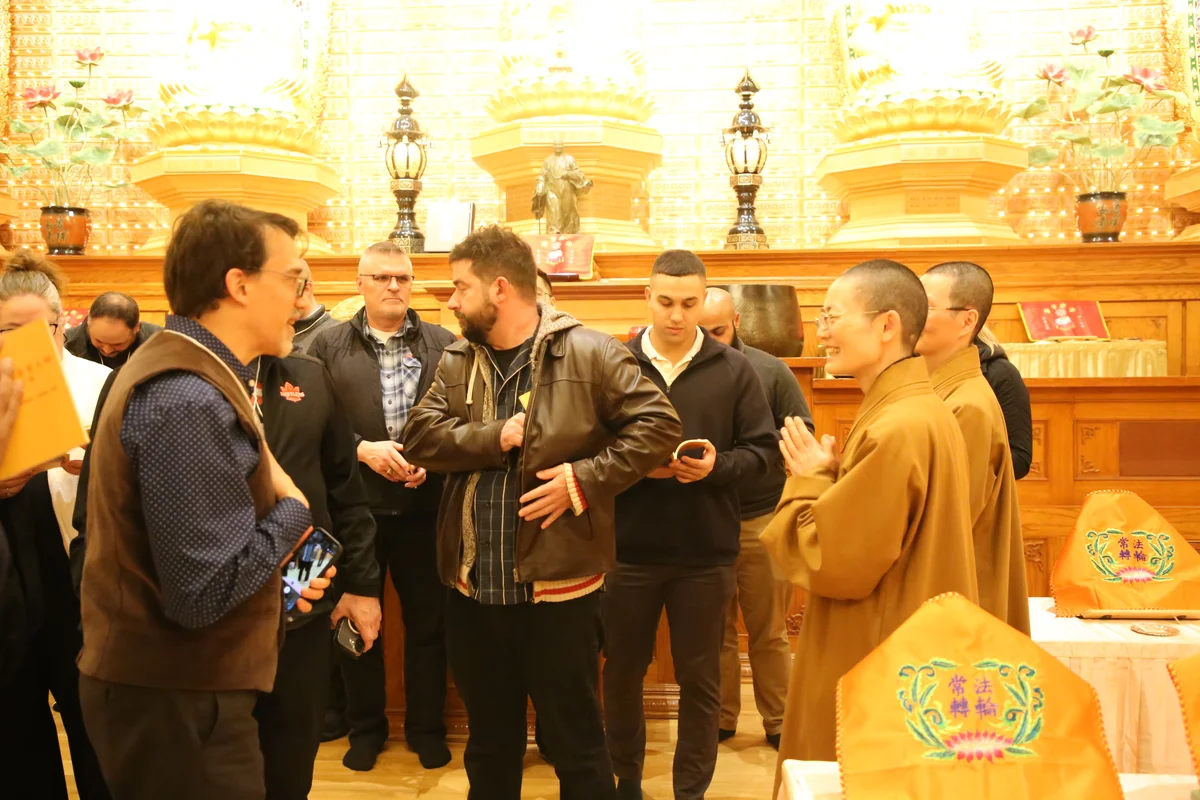 Ontario Police Delegation Visits Fo Guang Shan Temple of Toronto to Deepen Understanding of Buddhist Culture