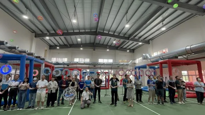 無人機足球進校園 120師齊聚推動科技教育