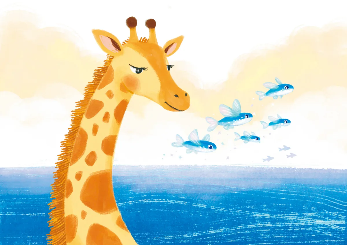 【新詩大解密】羅青〈長頸鹿小飛魚〉