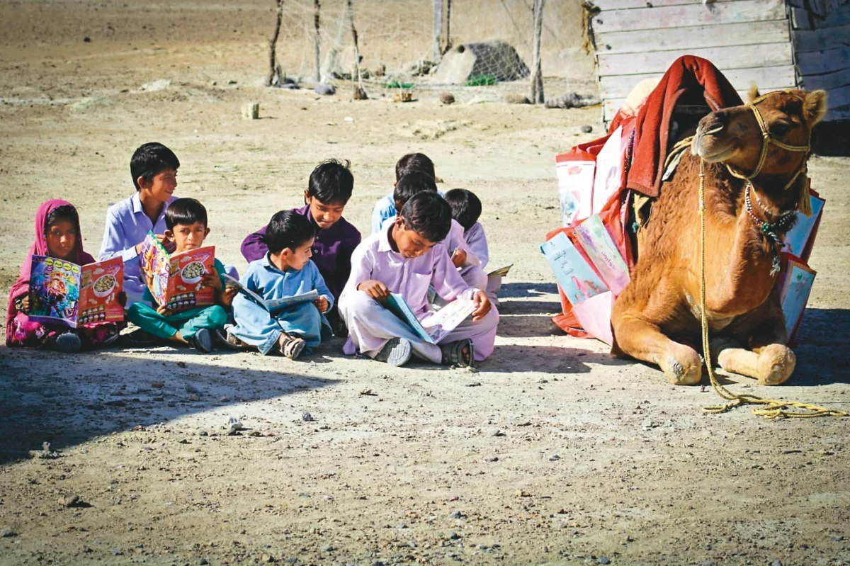 書香乘著獸蹄聲 閱讀照亮偏鄉