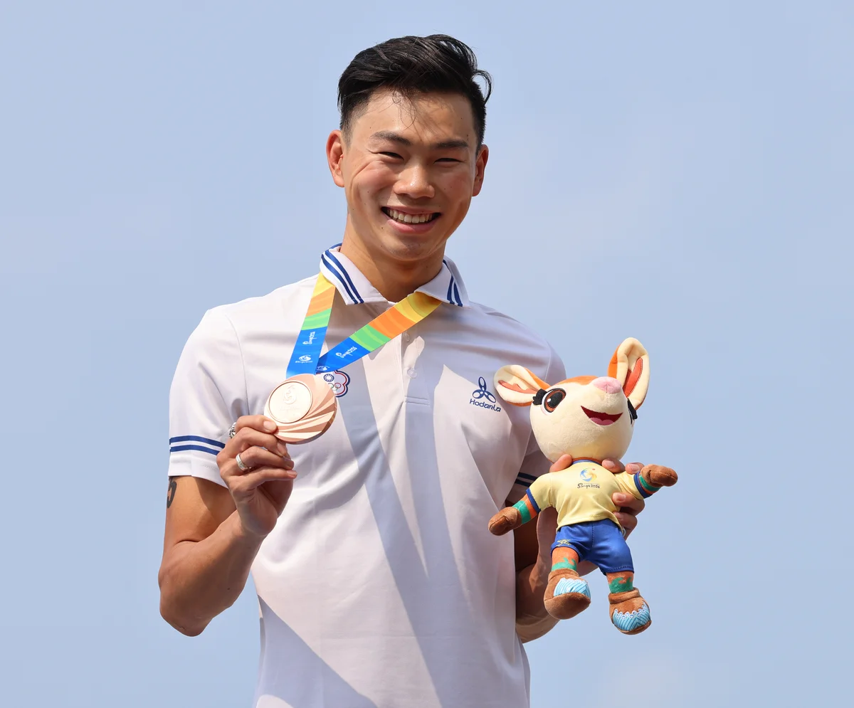 亞沙運／潘子易鐵人兩項奪銅 代表團首牌出爐
