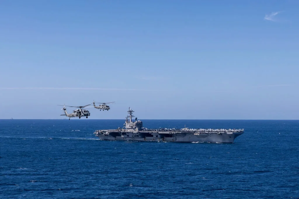 第3艘航空母艦抵達 美軍中東逾20年來部署數量最多