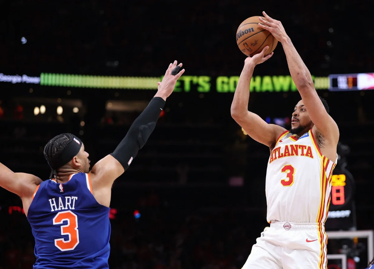 NBA／麥凱倫連兩戰率老鷹反撲 系列賽2勝領先尼克