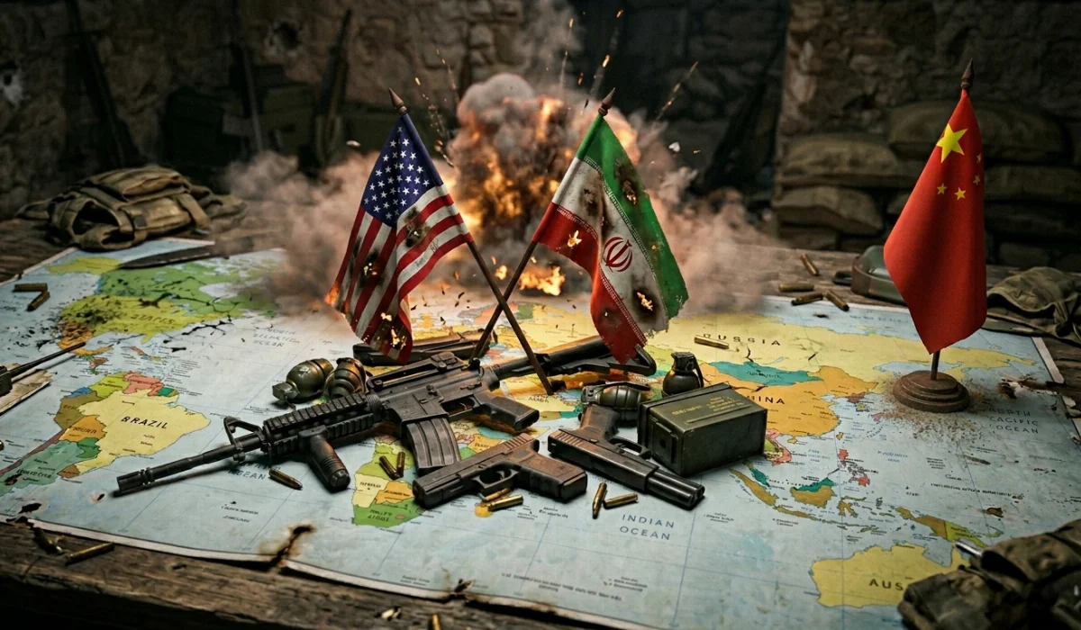 美國打擊伊朗  大陸輕鬆坐收兵推資訊