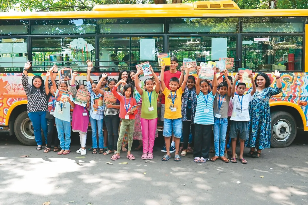 印度音樂公車 填補貧童教育