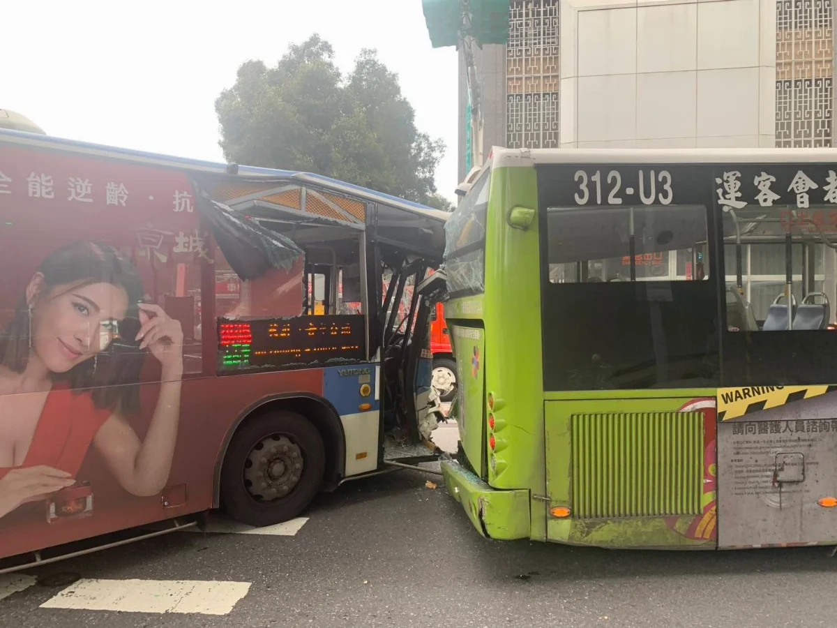 北車公車追撞釀1死 運安會：駕駛連兩晚熬夜、未繫安全帶成主因