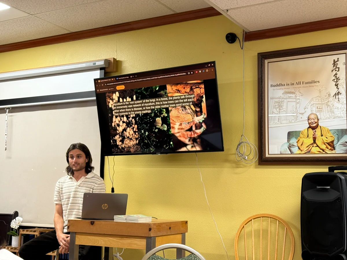 Interconnectedness and Action: April TBIF Talk Encourages Sustainable and Compassionate Living