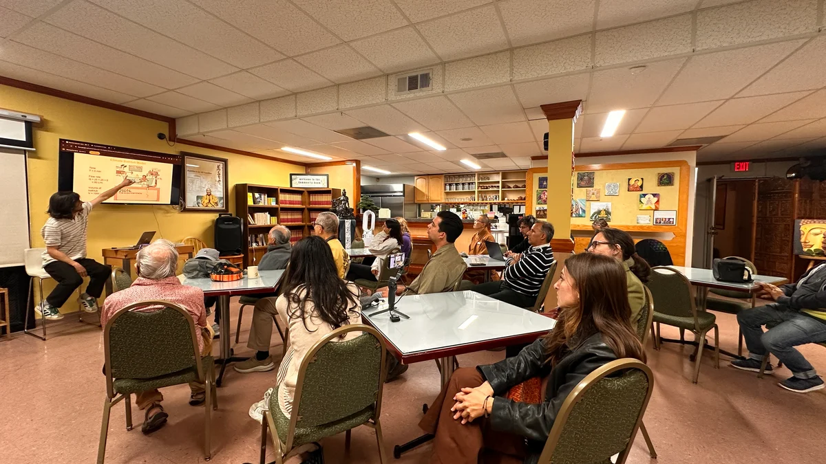 Interconnectedness and Action: April TBIF Talk Encourages Sustainable and Compassionate Living